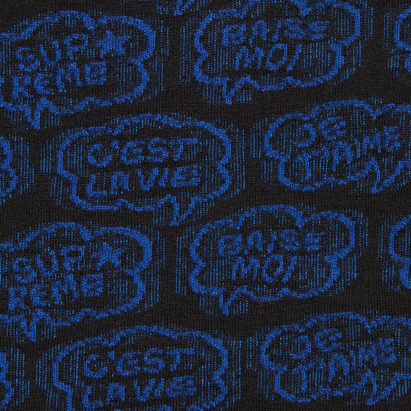 Word Bubble Jacquard S/S Top view 5